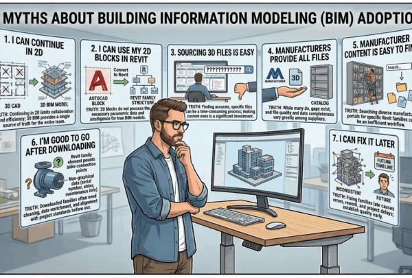 Understanding the Transition from 2D CAD to 3D BIM- Myths and Realities